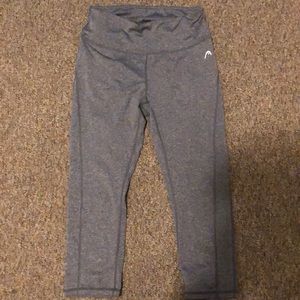 Gray Capri leggings